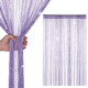 String Curtain Panel - Light Purple